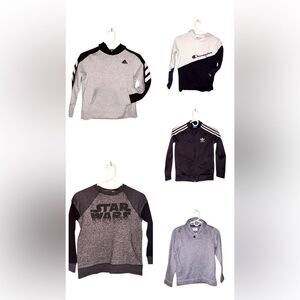 Lot of Size 10-12 Boys Hoodies and Sweaters